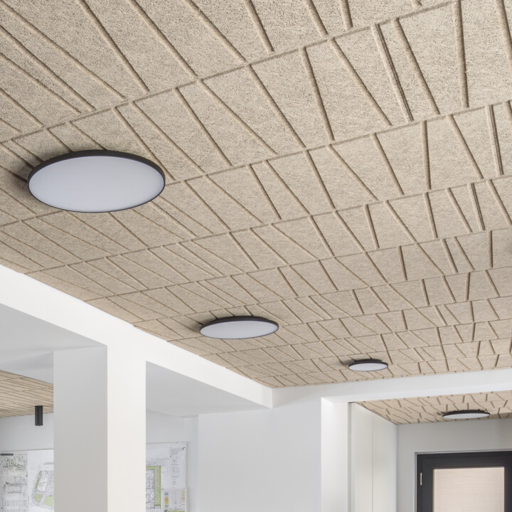 Plafonds laine de bois, l'accélération inédite de Knauf – Knauf Studio