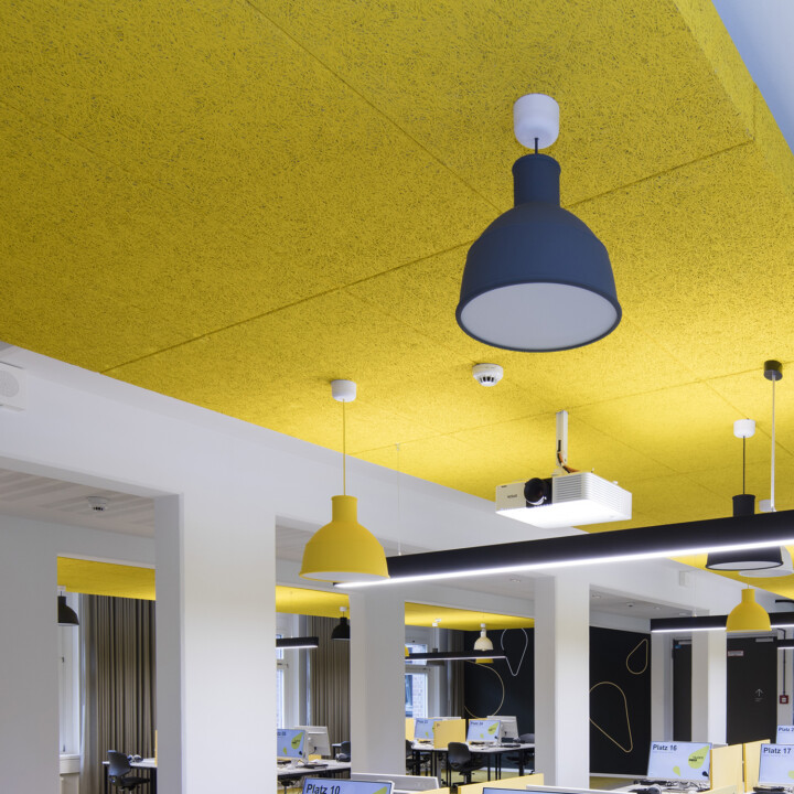 Plafonds laine de bois, l'accélération inédite de Knauf – Knauf Studio